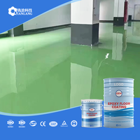 Pelapis Lantai Resin Epoksi Dua Komponen Qianlang, Tahan Air, Hasil Halus, Dekoratif, Mudah Dibersihkan, Bersertifikat ISO, Laris Terjual