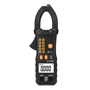 Pinza Amperimétrica Digital SK-3288A para Voltaje y Corriente CA/CC 600V 60A con Rango Automático, Multímetro CAT III 600V - Product Image 5
