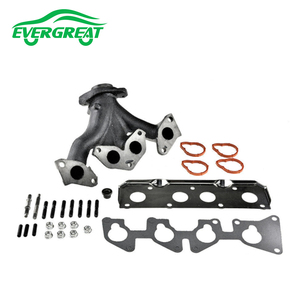 Grand collecteur d'échappement en fonte pour Renault Dacia Logan Megane I Sandero Stepway CLIO <span class=keywords><strong>Kangoo</strong></span> <span class=keywords><strong>EXTRA</strong></span> <span class=keywords><strong>Van</strong></span> 1.4 1.6 e I E7J K7M K7J - Product Image 1