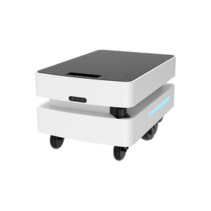 Tự trị sạc 4WD theo dõi AGV Con lăn điện Cao su bánh di động cơ sở <span class=keywords><strong>Robot</strong></span> Chassis cho hậu cần - Product Image 4