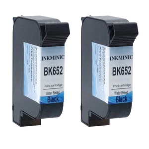 ตลับหมึกพิมพ์สีดำชนิดน้ำ BK652 พร้อมชิป สำหรับเครื่องพิมพ์ Domino GX30i G230i G35i G20i Gx150i TIJ ขายดี - Product Image 6