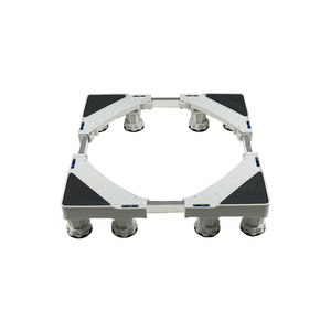 Base Móvil Ajustable Manual para Aire Acondicionado, <span class=keywords><strong>Lavadora</strong></span>, Refrigerador - Soporte Universal <span class=keywords><strong>de</strong></span> Acero Inoxidable para el Hogar - Product Image 5