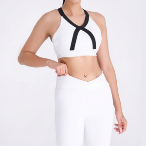 Sujetador Deportivo Sin Tirantes con Logotipo Personalizado de Marca Privada, Transpirable, de Soporte Medio, con Cristales, Precio Económico, Gran Venta - Product Image 1