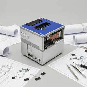 Imprimante TTO sans air VJ 6230 200 dpi 32 mm Transfert thermique sur-imprimante pour film d'étiquettes de sacs en plastique Codeur de date industriel - Product Image 1