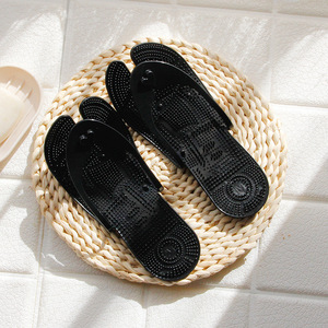 Men <strong>Women</strong> Household <strong>Slippers</strong> Portable Plastic Flip-flops Bathroom Anti-slip Massage Flip-flops Summer Travel Sandals - Product Image 6