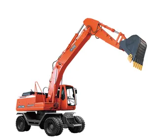 Jinggong Machine Nieuw Uitgraven Apparatuur Zware Wiel Graafmachine 22ton Emmer Digger Grote Industriële Apparatuur