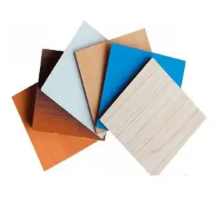 4x8 MDF melamin Film yüzlü sac melamin kurulu lamine mdf levha mobilya ve mutfak dolabı için