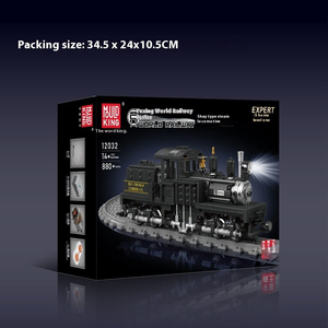 Mould King 12032 880 Uds <span class=keywords><strong>tren</strong></span> Serie RC Shay estilo <span class=keywords><strong>tren</strong></span> <span class=keywords><strong>de</strong></span> <span class=keywords><strong>vapor</strong></span> modelo <span class=keywords><strong>de</strong></span> bloques <span class=keywords><strong>de</strong></span> construcción juguetes educativos técnicos regalo <span class=keywords><strong>de</strong></span> Festival - Product Image 6