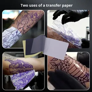 Hình xăm chuyển giấy A4 giấy nhiệt bốn mặt vẽ tay Truy Tìm giấy cho máy xăm qua biên giới - Product Image 1