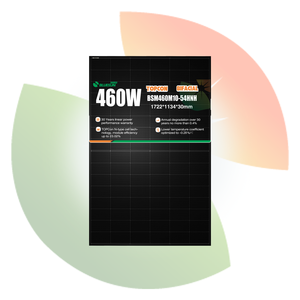 Panneau solaire Bluesun 450 Watts, type N Topcon 450w 460w 470w, tout noir, bifacial, <span class=keywords><strong>460wp</strong></span>, panneaux solaires résidentiels pour usage domestique - Product Image 1