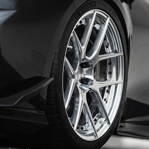 รถแข่งฟอร์จ2ชิ้นสีเงินขัดเงา18-23นิ้ว5X112 5X114.3 5X120สำหรับเชฟโรเลตคอร์เวทท์ C8 CTS-V คาดิแลค ZL1 - Product Image 2