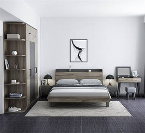 Nordic Ins di Stoccaggio <span class=keywords><strong>Letto</strong></span> Matrimoniale Moderno Stile Semplice <span class=keywords><strong>Letto</strong></span> <span class=keywords><strong>Singolo</strong></span> <span class=keywords><strong>Letto</strong></span> di Nozze - Product Image 5