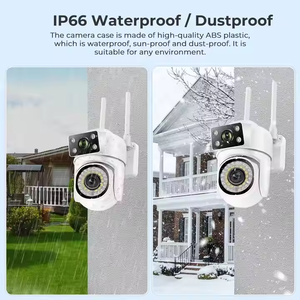 Cámara de Seguridad CCTV con Wifi 2.4G para Exteriores, 4mp, Audio Bidireccional, Impermeable, Inalámbrica, con Doble Lente - Product Image 6