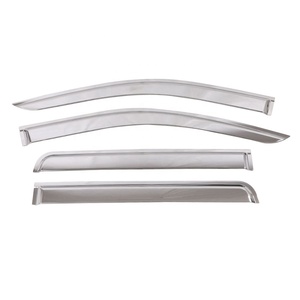 Visera Protectora de Lluvia WZXD, Nuevo Accesorio Exterior para Automóvil, ABS Cromado de Alta Calidad para Navara NP300 2021 - Product Image 1