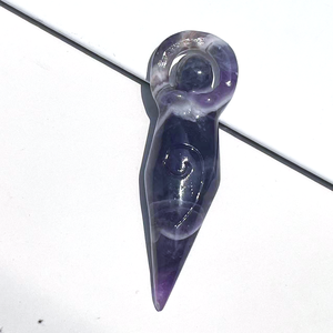 <span class=keywords><strong>Prix</strong></span> usine haute qualité main imploré cristal déesse Statue 7-9cm quartz rose cristal déesse du pendentif - Product Image 6