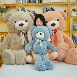 Großhandel Riesen größe Teddybär Plüschtiere Hochzeits geschenk Große Umarmung Bär Plüsch puppe