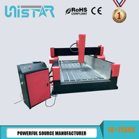 Fresadora CNC de Alta Precisión para Grabado, Corte, Fresado y Tallado de Mármol y Granito, con Eje Rotatorio de 4 Ejes y Enfriamiento por Agua