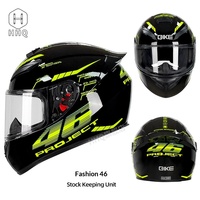 Casque de moto de course pour motos électriques, en ABS, style hiver, avec grand spoiler arrière, pour la sécurité des fabricants