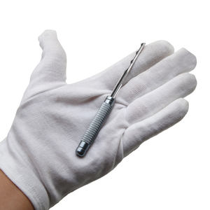 <span class=keywords><strong>Goso</strong></span> 6 pièces/ensemble Kaba argenté fossette Pick pour Lockpick Toolset avec poignée ronde serrurier fournitures outils matériels - Product Image 2