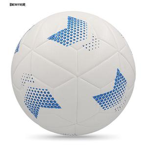 Ballon de <span class=keywords><strong>football</strong></span> en cuir PU thermocollé de haute qualité avec logo personnalisé, flèches blanches, pour les matchs officiels et l'entraînement - Product Image 6