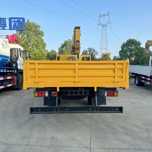 รถเครนติดรถบรรทุกอีซูซุจีน 4-6 ตัน 4x2 รถเครนขนาดเล็ก 5 ตัน สำหรับขาย - Product Image 4
