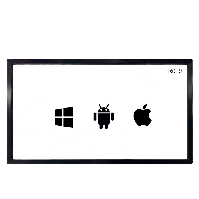 For 43 Inch Interactive 16 Points Infrared Touch Overlay USB IR Touch Screen Panel New Infrared Touch Frame All in One Machine