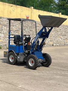 Brand New Chinese Mini Tractors Electric <strong>Loader</strong> 400KG <strong>Self</strong> Loading Small <strong>Loader</strong> Front End <strong>Loader</strong> - Product Image 3