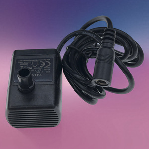 Pompe à eau solaire 12V, décharge 8,5 mm, hauteur de refoulement 1,5 m, centrifuge, pour fontaines à animaux, filtre hydroponique, prise DC - Product Image 2