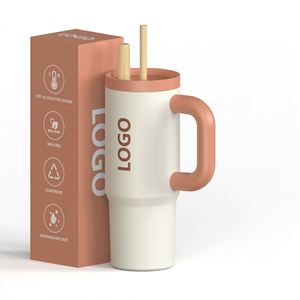 Gobelet isotherme personnalisé pour boissons, double paroi, 24 oz, acier inoxydable 304, isolation sous vide, portable, pour voiture, thermos - Product Image 2