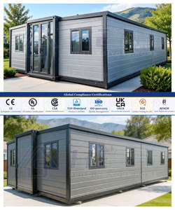Quick Assembly 1 Hour 20Ft 40Ft Expandable Container <strong>Home</strong> 1 2 3 4 5 Bedroom Kitchen Tiny Waterproof Turnkey House Bungalow - Product Image 2