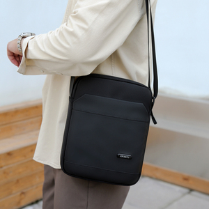 Factory Custom Material Pattern Fashion <strong>Shoulder</strong> <strong>Strap</strong> Crossbody Geometric Design Men's Waterproof Custom <strong>Messenger</strong> <strong>Shoulder</strong> Bag - Product Image 4