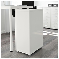 Armoire de classement mobile en métal moderne à 6 tiroirs, organiseur de rangement sous bureau en acier fin avec serrure pour bureau, maison et hôpital