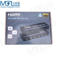 Haute Qualité OEM HD 4K HDMI Matrix 2X8 Commutateur/Séparateur Soutien 3D Diviseur D'affichage avec Télécommande contrôleur
