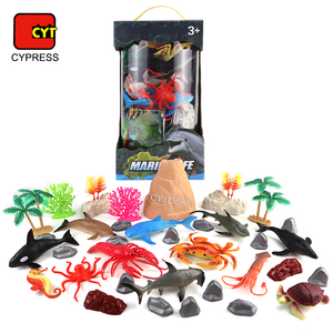 Cypress Unisex 40 Pcs Động Vật Biển Con Số Nhựa Động Vật Biển Đồ Chơi Thiết Lập Giáo Dục Đại Dương Mô Hình Động Vật Cho Trẻ Em - Product Image 2