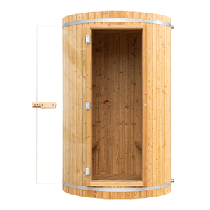 Sauna a Vapore Domestica Moderna in Legno Giapponese, Mini Sauna a Vapore Secca per Spa - Product Image 1