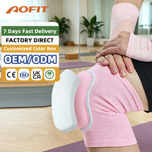 Rodilleras Deportivas de Primavera para Jóvenes, Adultos y Niños, de Poliéster y Nailon, Gruesas, Transpirables, con Absorción de Impactos, para Baloncesto, Voleibol y Danza - Product Image 1