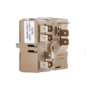 Diamant H régulateur d'énergie interrupteur infini interrupteur d'énergie interrupteur rotatif unipolaire pour appareils de cuisine <span class=keywords><strong>four</strong></span> électrique - Product Image 3