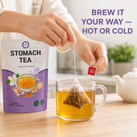 Tisane Confort Digestif aux Plantes en Gros MWTEA Sans Sucre 10 Sachets Pyramidaux Botaniques Infusion Froide Vrac Marque Privée OEM