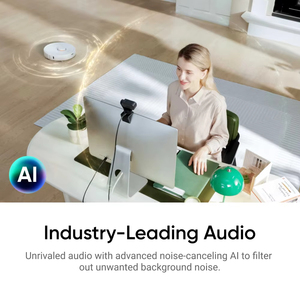 Insta360 Link 2/Link2c กล้องเว็บแคมระดับมืออาชีพ 4K HDR ไมโครโฟน 1/2 นิ้ว ระบบ AI ตรวจสอบ ควบคุมด้วยท่าทาง ตัดเสียงรบกวน ใช้งานร่วมกันได้ - Product Image 5