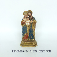 Articles religieux catholiques en stock Produits d'église chrétienne Décorations pour la maison la sainte famille Joseph et la statue de Jésus