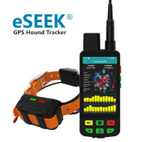 GPS-антенна для охотничьего локатора, пластиковый электронный компас + электронный забор + мониторинг лая собак в реальном времени + онлайн-функции