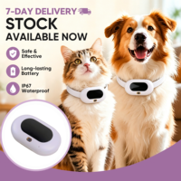 Dispositif de suivi GPS pour animaux de compagnie étanche IP67 prêt à être expédié, traceur intelligent pour chiens et chats, clôture virtuelle GSM LBS, moniteur d'activité, livraison rapide