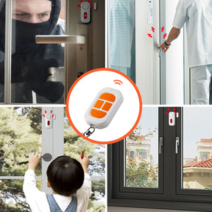 <span class=keywords><strong>Allarme</strong></span> di Sicurezza Multifunzione per Porte e <span class=keywords><strong>Finestre</strong></span> con Telecomando ABS, 125dB Stroboscopico, SOS, Portata 10-20m, 3 Batterie AAA - Product Image 5