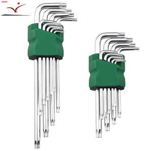 9pcs Alloy Steel Allen Hex Wrench L-Type Allen <strong>Key</strong> Torx Set <strong>Star</strong> <strong>Key</strong> From Factory Directly Supply - Product Image 1