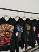 Sweat à capuche décontracté pour homme en coton 100% hiver, imprimé numérique noir avec motif 'THAT'S AWFUL LOT of Cough Syrup'