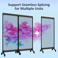 Kiosque Totem LED Holographique InVisia pour Affichage Numérique, Pas de Pixel 3.91/6.25mm, Densité de 65536 Pixels, Utilisation Intérieure, Excellente Résistance à la Chaleur