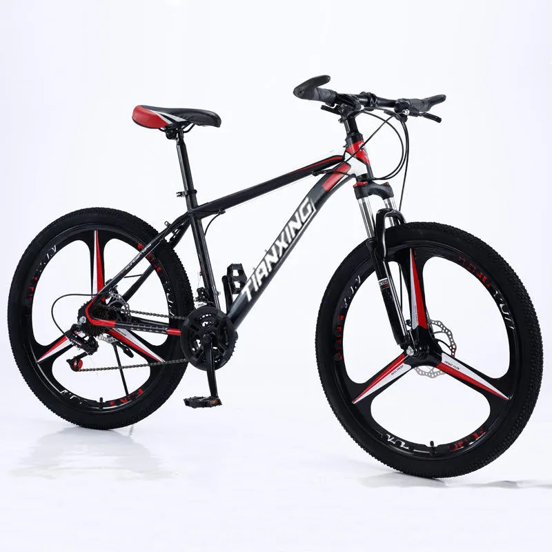 Carbon Steel Frame Fashion Full Suspension Bicycle Bicicletas 26 27.5 29 Inch Mountain Bike racing bike