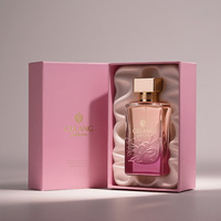 Hot Selling Premium Perfume Bottle 100ml Gradient Glass Perfume Bottle 30ml 50ml Square Empty Perfume Bottle With Box Packaging