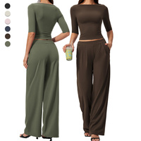 Ensemble de sport pour femmes, style tendance, vêtements décontractés, course à pied, gym, séchage rapide, yoga, fitness
