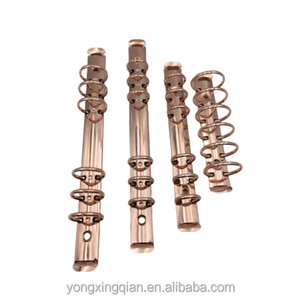 Bán Hot Rose Gold cơ chế A7 Vòng A5 chất kết dính 6 nhẫn biểu tượng kim loại thư mục tập tin và clip cho các trường học sử dụng - Product Image 4